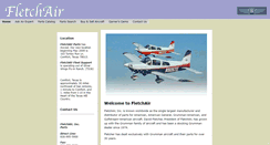 Desktop Screenshot of fletchair.com