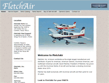 Tablet Screenshot of fletchair.com